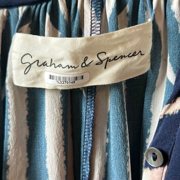 Graham & Spencer 100% Silk Sleeveless Dress Size M - Picture 10 of 14